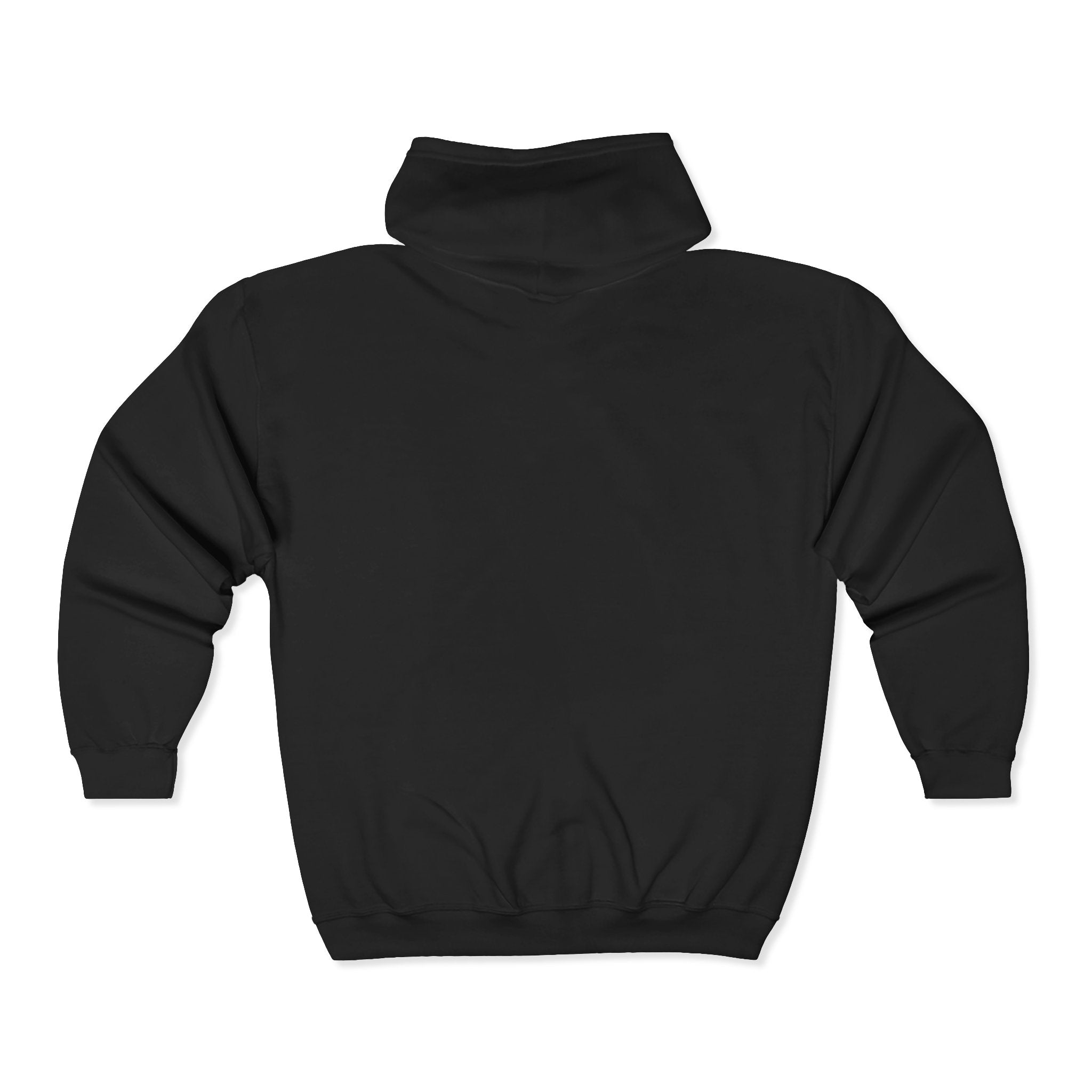 Introverting In Progress Zip Hoodie — Funny Introvert Full-Zip Sweatshirt