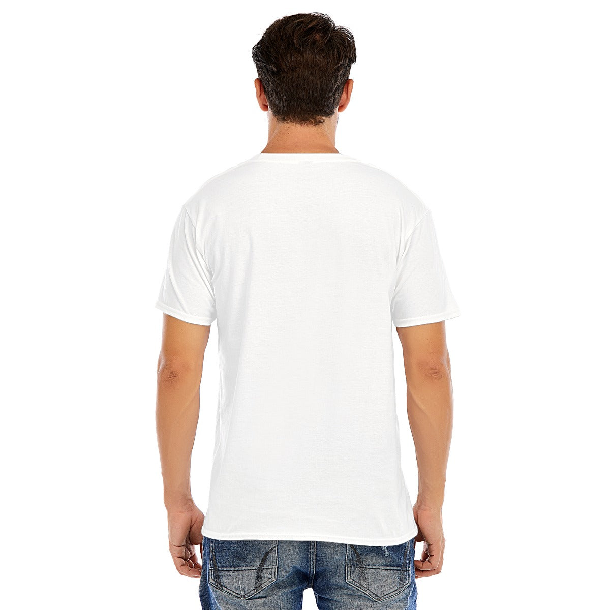 Santa O-neck Short Sleeve T-shirt | 180GSM Cotton (DTF)