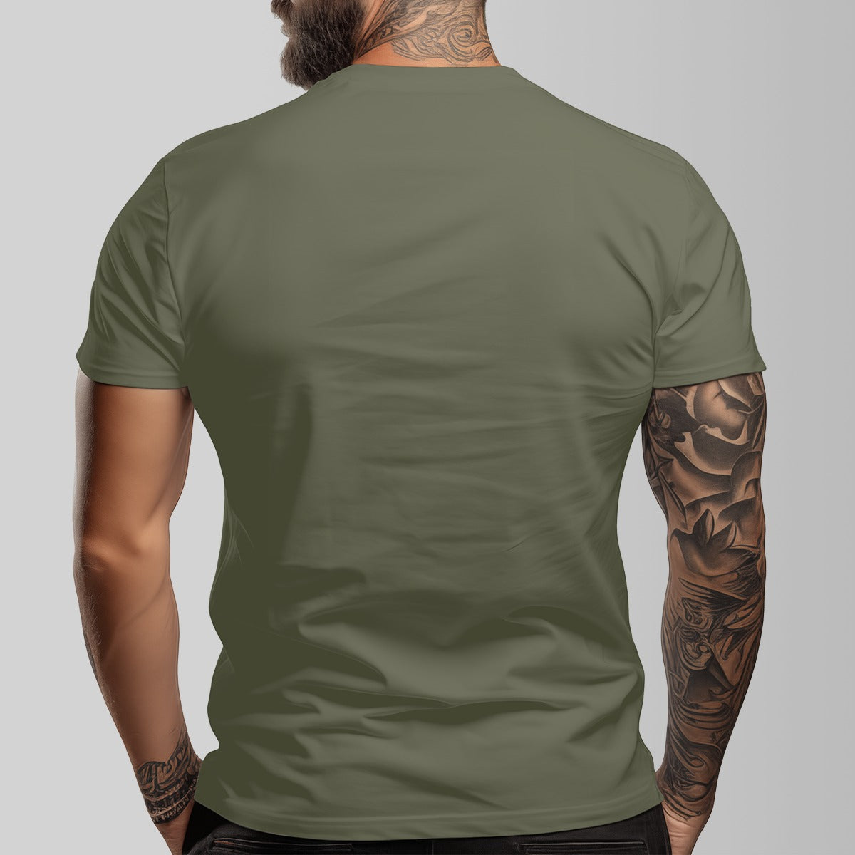 Santa-Unisex O-neck Short Sleeve T-shirt | 180GSM Cotton (DTF)
